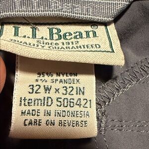 L.L. Bean Charcoal Men's Jeans size 32w x 32length